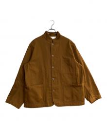NIGEL CABOURN（ナイジェルケーボン）の古着「TUNIC JACKET HEAVY COTTON」｜ブラウン