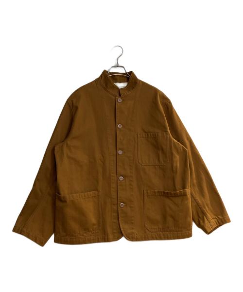 NIGEL CABOURN（ナイジェルケーボン）NIGEL CABOURN (ナイジェルケーボン) TUNIC JACKET HEAVY COTTON ブラウン サイズ:52の古着・服飾アイテム