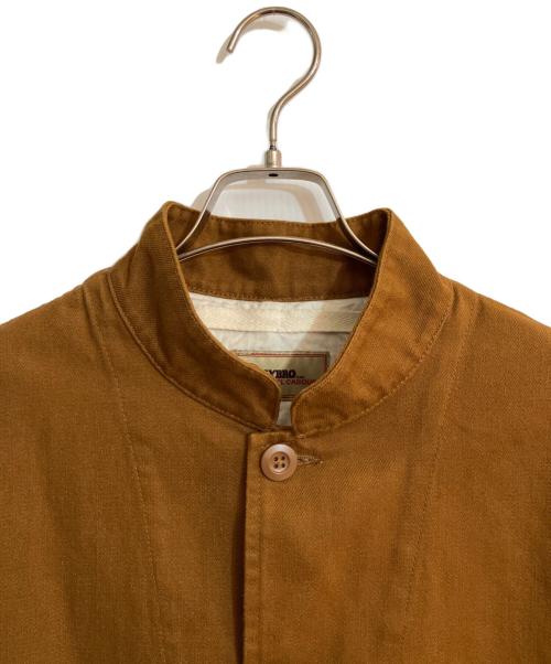 NIGEL CABOURN（ナイジェルケーボン）NIGEL CABOURN (ナイジェルケーボン) TUNIC JACKET HEAVY COTTON ブラウン サイズ:52の古着・服飾アイテム