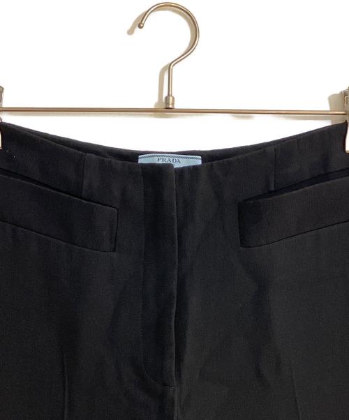 PRADA（プラダ）PRADA (プラダ) テーパードパンツ ブラック サイズ:38の古着・服飾アイテム