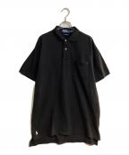 POLO RALPH LAUREN×BEAMSポロ・ラルフローレン×ビームス）の古着「THE BIG SHIRTS ポロシャツ」｜ブラック