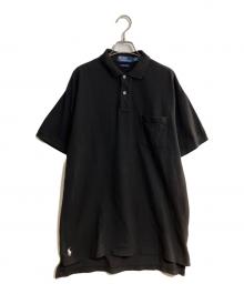 POLO RALPH LAUREN×BEAMS（ポロ・ラルフローレン×ビームス）の古着「THE BIG SHIRTS ポロシャツ」｜ブラック