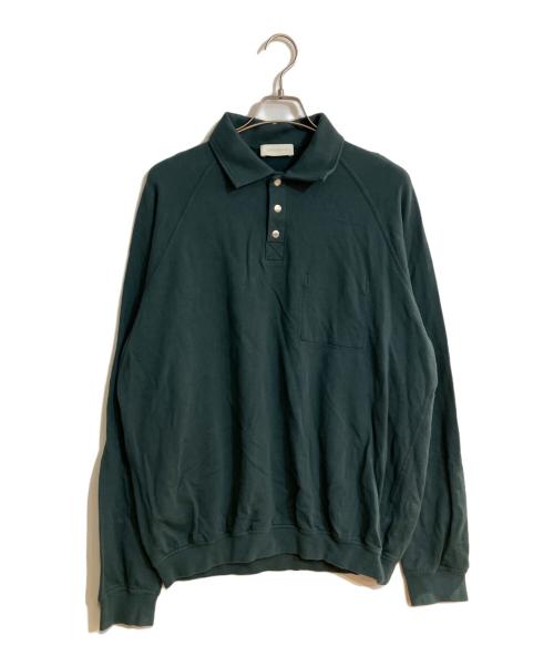 DAYDREAM（デイドリーム）DAYDREAM (デイドリーム) French Terry PullOver SweatPolo グリーン サイズ:Sの古着・服飾アイテム