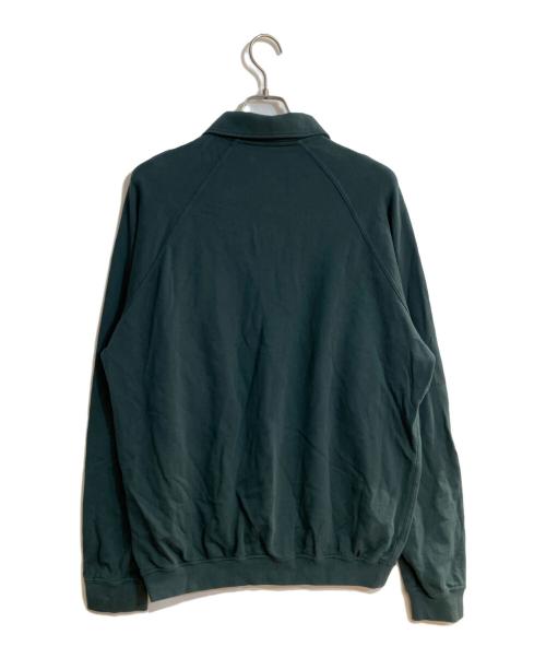 DAYDREAM（デイドリーム）DAYDREAM (デイドリーム) French Terry PullOver SweatPolo グリーン サイズ:Sの古着・服飾アイテム
