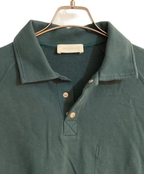 DAYDREAM（デイドリーム）DAYDREAM (デイドリーム) French Terry PullOver SweatPolo グリーン サイズ:Sの古着・服飾アイテム