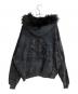 SUPPLIER (サプライヤー) ファークロスジップパーカー ブラック サイズ:XL：15000円