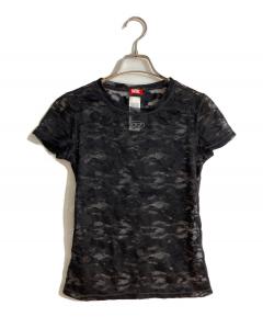 中古・古着通販】sacai (サカイ) レースドッキングTシャツ ブラック