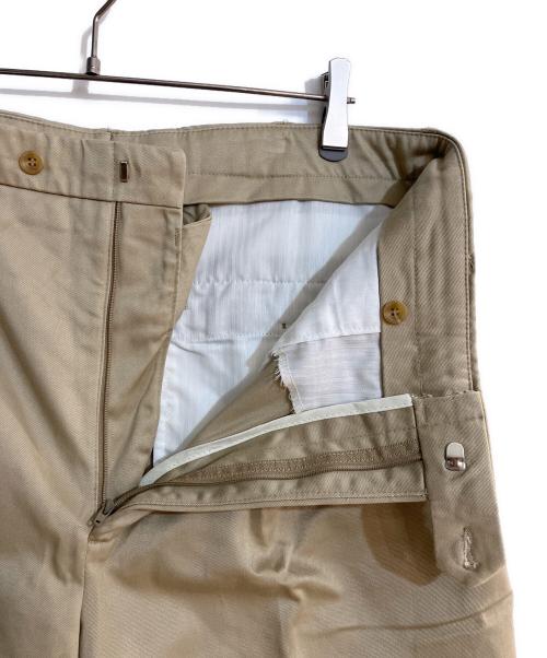 BEAMS PLUS（ビームスプラス）BEAMS PLUS (ビームスプラス) BARRY BRICKEN (バリーブリッケン) 1プリーツパンツ カーキ サイズ:W34の古着・服飾アイテム