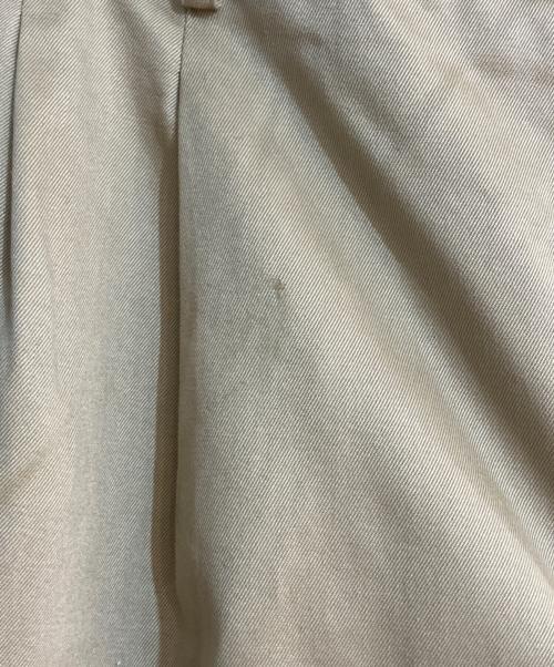 BEAMS PLUS（ビームスプラス）BEAMS PLUS (ビームスプラス) BARRY BRICKEN (バリーブリッケン) 1プリーツパンツ カーキ サイズ:W34の古着・服飾アイテム