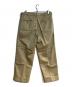 BEAMS PLUS (ビームスプラス) BARRY BRICKEN (バリーブリッケン) 1プリーツパンツ カーキ サイズ:W34：12000円