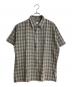 stussy（ステューシー）の古着「オールド半袖チェックシャツ」｜グレー