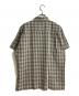 stussy (ステューシー) オールド半袖チェックシャツ グレー サイズ:Ｌ：9000円