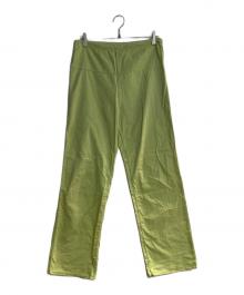 MM6 Maison Margiela（エムエムシックスメゾンマルジェラ）の古着「コットンイージーパンツ」｜グリーン