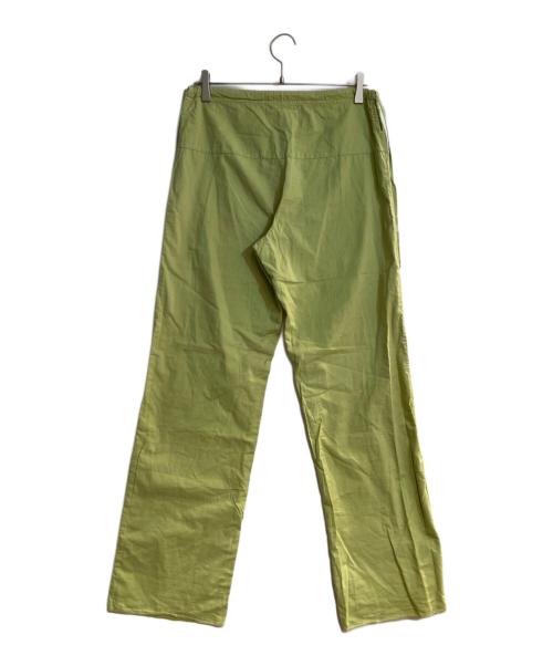 MM6 Maison Margiela（エムエムシックスメゾンマルジェラ）MM6 Maison Margiela (エムエムシックスメゾンマルジェラ) コットンイージーパンツ グリーン サイズ:40の古着・服飾アイテム