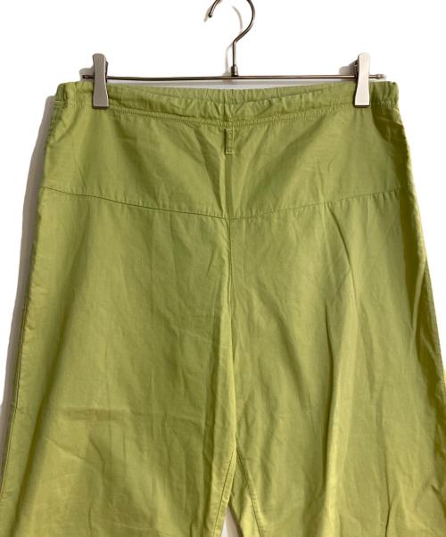 MM6 Maison Margiela（エムエムシックスメゾンマルジェラ）MM6 Maison Margiela (エムエムシックスメゾンマルジェラ) コットンイージーパンツ グリーン サイズ:40の古着・服飾アイテム