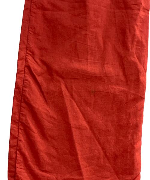 MM6 Maison Margiela（エムエムシックスメゾンマルジェラ）MM6 Maison Margiela (エムエムシックスメゾンマルジェラ) コットンイージーパンツ レッド サイズ:40の古着・服飾アイテム