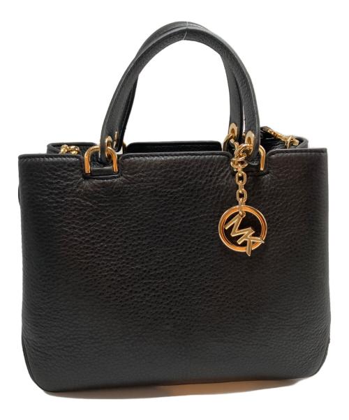 MICHAEL KORS（マイケル・コース）MICHAEL KORS (マイケル・コース) 2WAYショルダーバッグ ブラックの古着・服飾アイテム