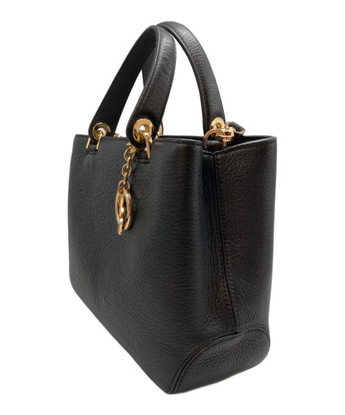 MICHAEL KORS（マイケル・コース）MICHAEL KORS (マイケル・コース) 2WAYショルダーバッグ ブラックの古着・服飾アイテム