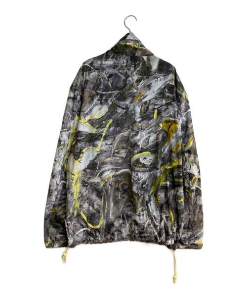 DIESEL（ディーゼル）DIESEL (ディーゼル) J-WARREL-PRINT JACKET グレー サイズ:50の古着・服飾アイテム