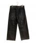 SUPPLIER (サプライヤー) Tribal Leather Patch Baggy Denim Jeans ブラック サイズ:XL：8000円