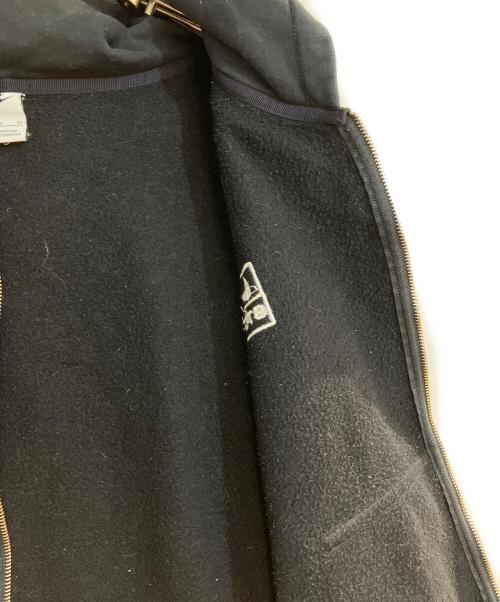 stussy（ステューシー）stussy (ステューシー) NIKE (ナイキ) Stone Washed Fleece Zip Hoodie/ストーン ウォッシュド フリース ジップ フーディー ブラック サイズ:XLの古着・服飾アイテム