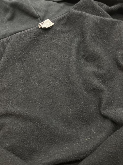 stussy（ステューシー）stussy (ステューシー) NIKE (ナイキ) Stone Washed Fleece Zip Hoodie/ストーン ウォッシュド フリース ジップ フーディー ブラック サイズ:XLの古着・服飾アイテム