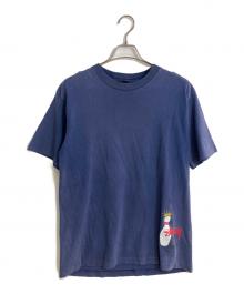 stussy（ステューシー）の古着「オールドキングピンプリントＴシャツ」｜ネイビー