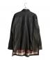 FAITH CONNEXION (フェイスコネクション) OTARU LEATHER SHIRT/オータル レザージャケット ブラック サイズ:M：18000円