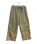 THE NORTHFACE PURPLELABELザ・ノースフェイス パープルレーベル）の古着「Chino Wide Straight Field Pants」｜ベージュ