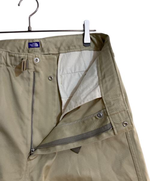 THE NORTHFACE PURPLELABEL（ザ・ノースフェイス パープルレーベル）THE NORTHFACE PURPLELABEL (ザ・ノースフェイス パープルレーベル) Chino Wide Straight Field Pants ベージュ サイズ:W34の古着・服飾アイテム