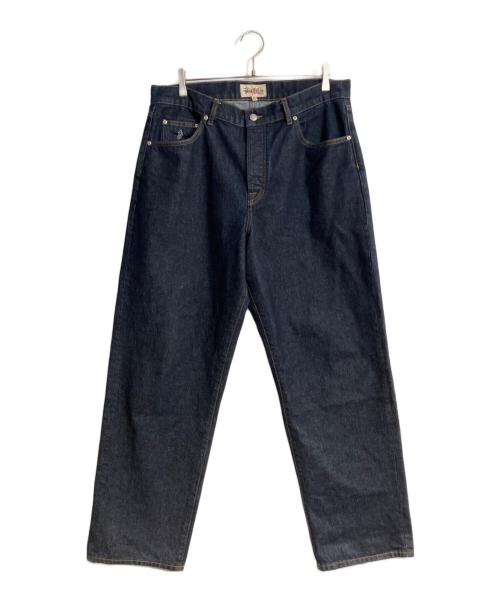 stussy（ステューシー）stussy (ステューシー) BIG OL' JEAN DENIM/ビッグ オル ジーンズ インディゴ サイズ:Ｗ34の古着・服飾アイテム