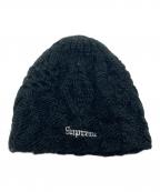 SUPREMEシュプリーム）の古着「Block Knit Beanie/ブロックニットビーニー」｜ブラック
