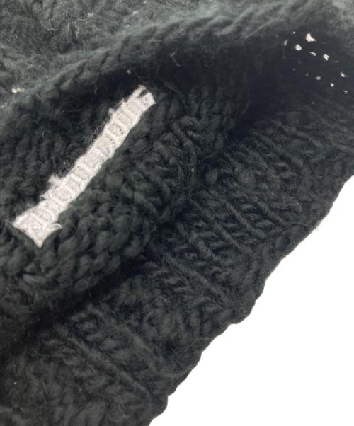 SUPREME（シュプリーム）SUPREME (シュプリーム) Block Knit Beanie/ブロックニットビーニー ブラックの古着・服飾アイテム