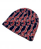 SUPREMEシュプリーム）の古着「Arabic Jacquard Beanie/アラビックジャガードビーニー」｜ネイビー