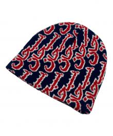 SUPREME（シュプリーム）の古着「Arabic Jacquard Beanie/アラビックジャガードビーニー」｜ネイビー