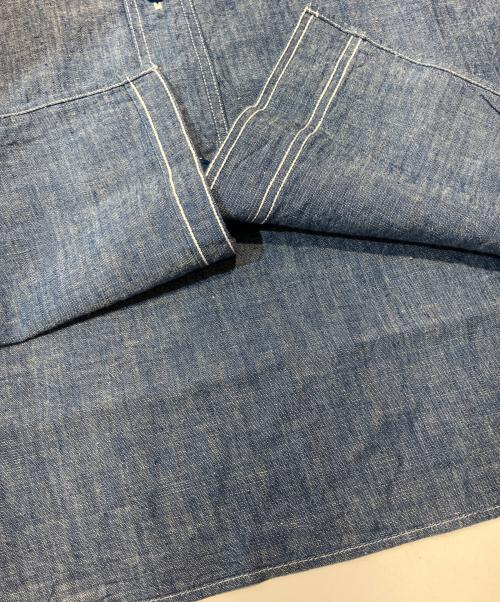 BUZZ RICKSON'S（バズリクソンズ）Buzz Rickson's (バズリクソンズ) CHAMBRAY WORK SHIRT ネイビー サイズ:17-17 1/2 未使用品の古着・服飾アイテム
