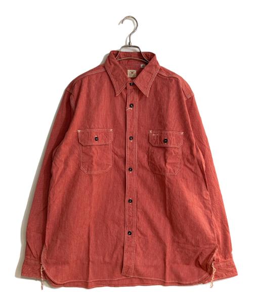 SUGAR CANE（シュガーケーン）SUGAR CANE (シュガーケーン) JEAN CORD WORK SHIRT/ジーンコードワークシャツ レッド サイズ:XL 未使用品の古着・服飾アイテム