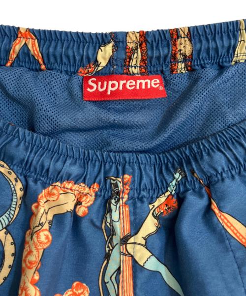 SUPREME（シュプリーム）SUPREME (シュプリーム) ALPHABET WATER SHORT/アルファベット ウォーターショーツ ブルー サイズ:Sの古着・服飾アイテム