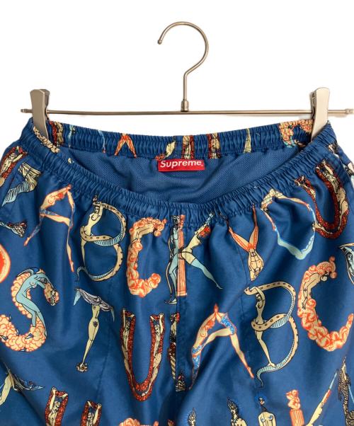 SUPREME（シュプリーム）SUPREME (シュプリーム) ALPHABET WATER SHORT/アルファベット ウォーターショーツ ブルー サイズ:Sの古着・服飾アイテム