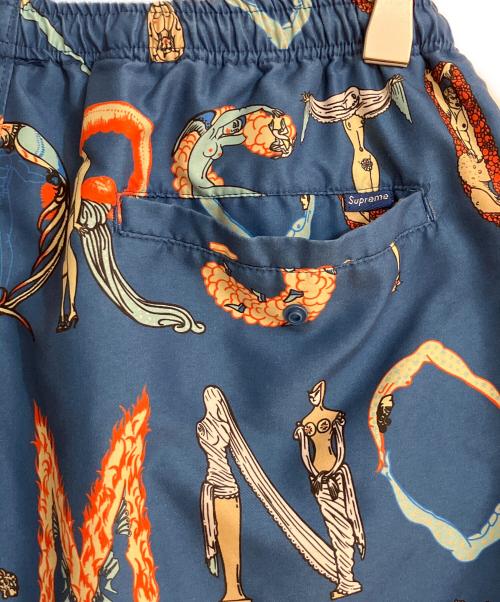 SUPREME（シュプリーム）SUPREME (シュプリーム) ALPHABET WATER SHORT/アルファベット ウォーターショーツ ブルー サイズ:Sの古着・服飾アイテム