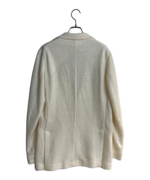 ANGLAIS（アングレー）ANGLAIS (アングレー) リネン2Bテーラードジャケット ホワイト サイズ:48の古着・服飾アイテム