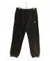 A BATHING APE（アベイシングエイプ）の古着「One point regular sweatpant/「ワンポイント レギュラー スウェットパンツ」｜ブラック