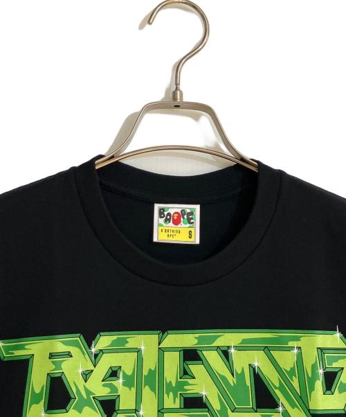 BAPE BY A BATHING APE（ベイプバイアベイシングエイプ）BAPE BY A BATHING APE (ベイプバイアベイシングエイプ) GROOVY JUSTICE LEAGUE TEE ブラック サイズ:Sの古着・服飾アイテム
