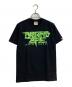 BAPE BY A BATHING APE（ベイプバイアベイシングエイプ）の古着「GROOVY JUSTICE LEAGUE TEE」｜ブラック