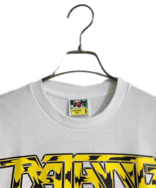 BAPE BY A BATHING APE（ベイプバイアベイシングエイプ）BAPE BY A BATHING APE (ベイプバイアベイシングエイプ) GROOVY JUSTICE LEAGUE TEE ホワイト サイズ:Sの古着・服飾アイテム