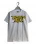 BAPE BY A BATHING APE（ベイプバイアベイシングエイプ）の古着「GROOVY JUSTICE LEAGUE TEE」｜ホワイト