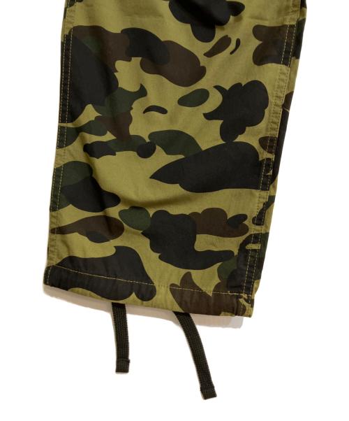 A BATHING APE（アベイシングエイプ）A BATHING APE (アベイシングエイプ) 1St Camo Regular Fit 6 Pocket Pants グリーン サイズ:Sの古着・服飾アイテム