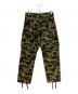 A BATHING APE（アベイシングエイプ）の古着「1St Camo Regular Fit 6 Pocket Pants」｜グリーン