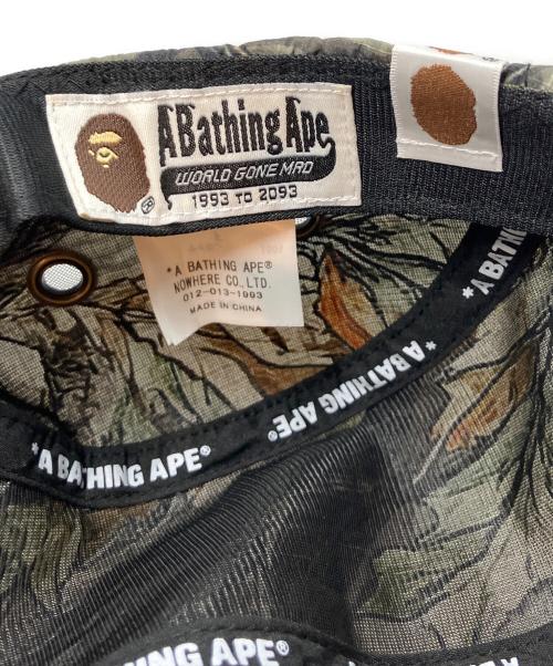 A BATHING APE（アベイシングエイプ）A BATHING APE (アベイシングエイプ) Tree Edge Camo Cap/ツリー エッジ カモ キャップ グリーンの古着・服飾アイテム