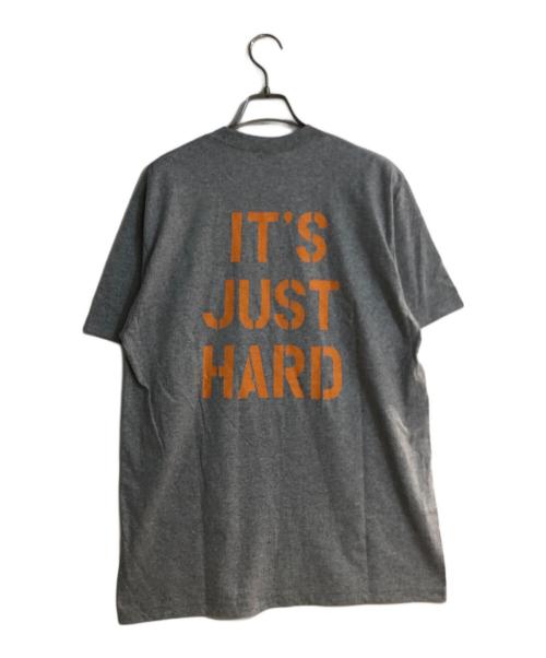 SUPREME（シュプリーム）Supreme (シュプリーム) hard tee グレー サイズ:Mの古着・服飾アイテム